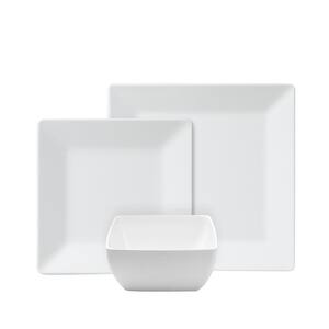 Diamond Square 12-Piece Dinnerware Set
