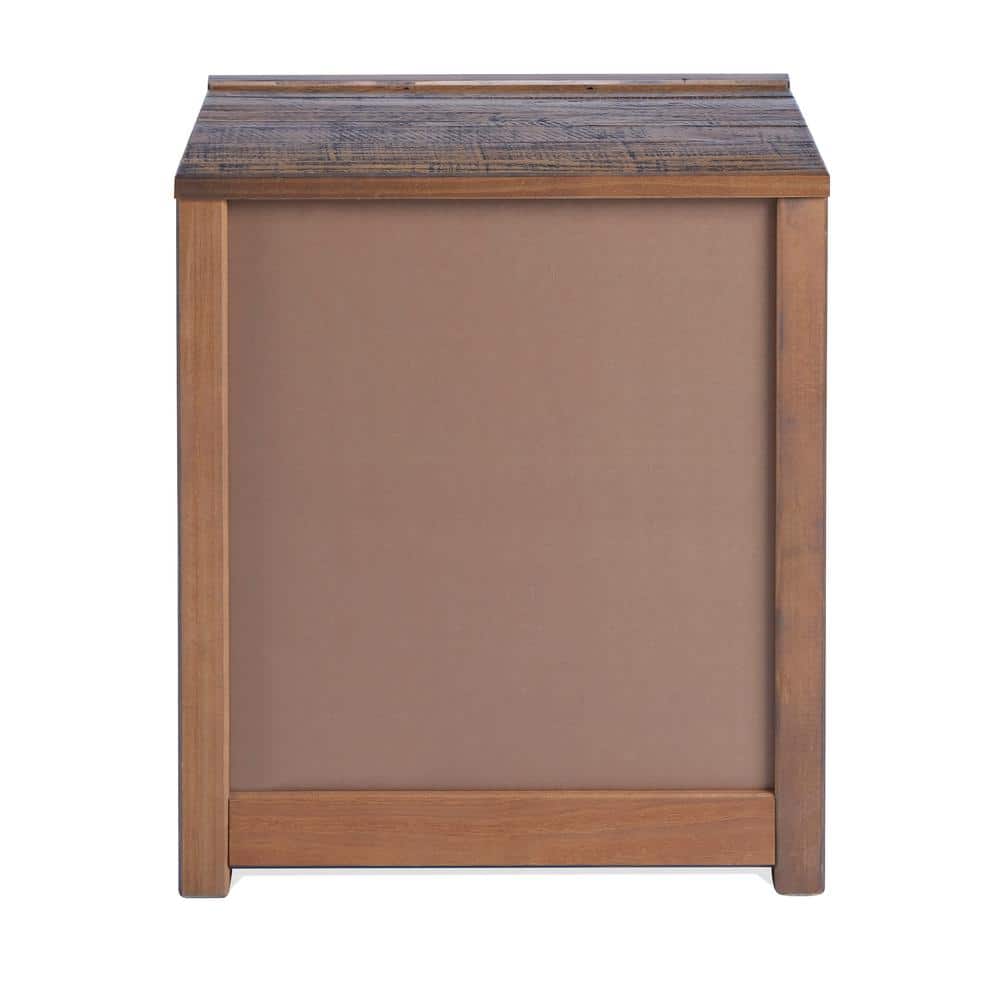 Monterrey Provincial Brown Pine 2-Drawer Nightstand