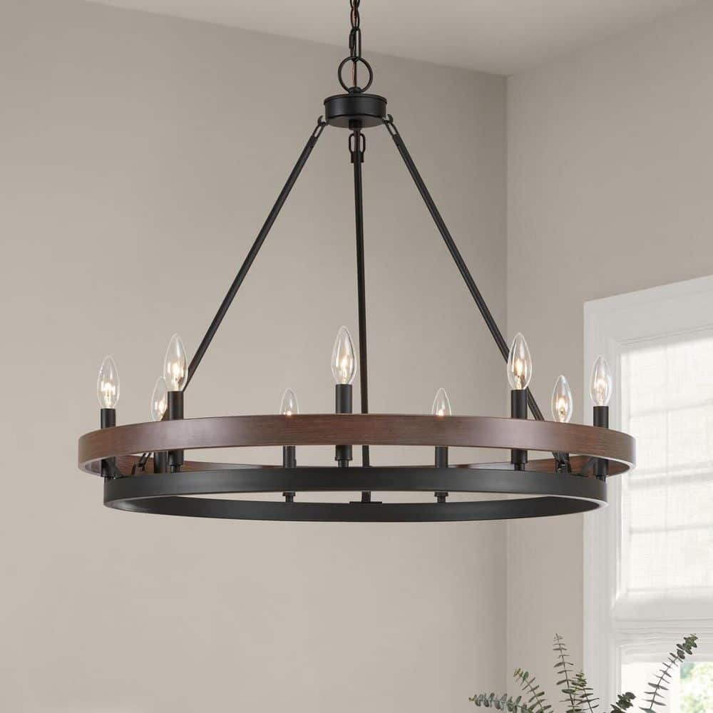 40%off【新品】Safavieh Hampton 2 Lightシャンデリア matte-black-chandeliers-
