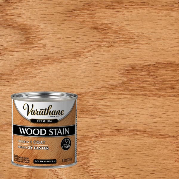 Varathane 8 oz. Golden Pecan Premium Fast Dry Interior Wood Stain
