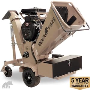 Tornadic 7 in. 34 HP V-Twin Engine, Gas Powered Commercial Chipper Shredder, Self Feeding, Electric Start