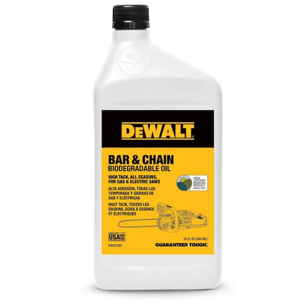 DEWALT 32 oz. Biodegradable Bar and Chain Oil DXCC1201 The Home