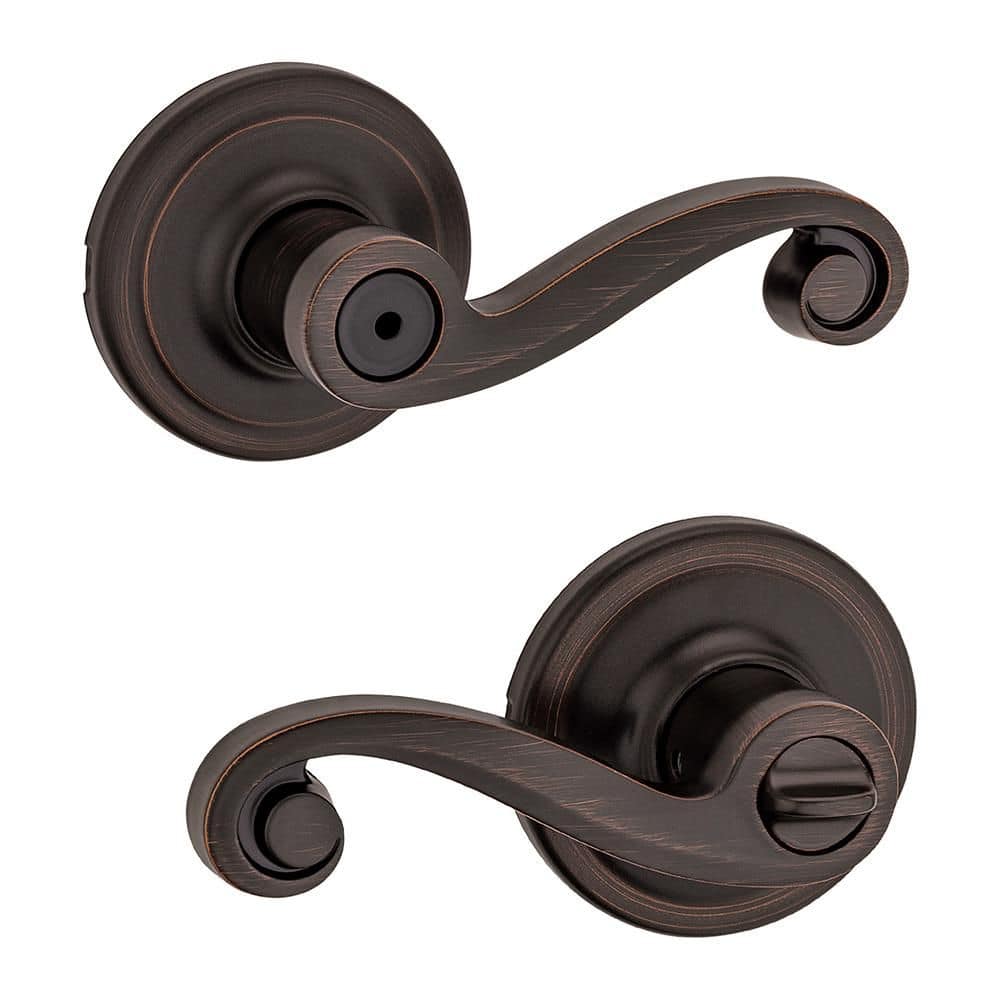 Lido Venetian Bronze Bedroom Bathroom Privacy Door Handle with Lock price history on PriceWatchPro