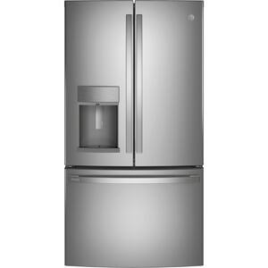 22.1 cu. ft. French Door Refrigerator with Hands Free Autofill in Fingerprint Resistant Stainless Steel, Counter Depth
