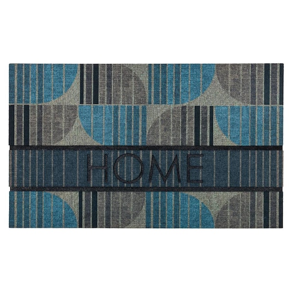 Century Lines Neutral 18 in. x 30 in. Door Mat