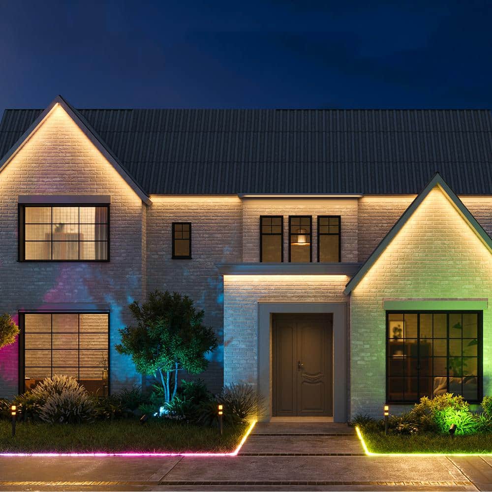 32.8 ft Waterproof RGBICW Outdoor LED Strip Light with Smart Control