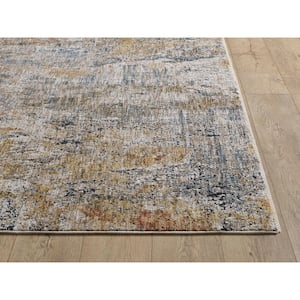 Ivy Rust 5 ft. x 7 ft. 10 in. Vintage Distressed Area Rug