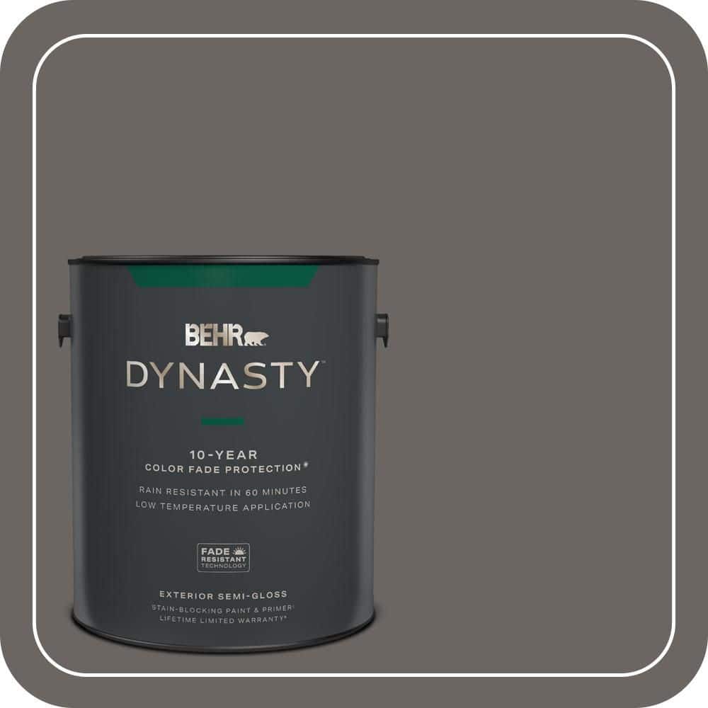 1 gal. #790F-6 Trail Print Semi-Gloss Exterior Stain-Blocking Paint & Primer price history on PriceWatchPro