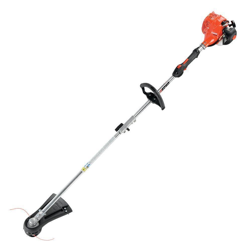 ECHO 21.2 cc Gas 2-Stroke Attachment Capable Straight Shaft String Trimmer with 17 in. Swath and Speed-Feed Quick Reload Head PAS-225SB - The Depot
