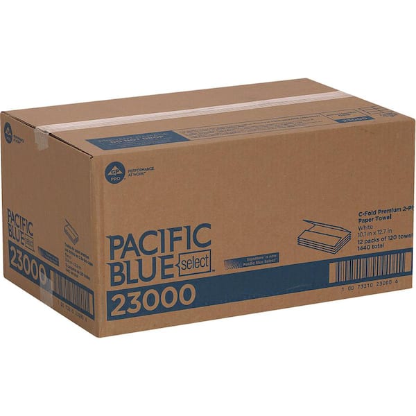 こーで様おまとめセット PP2を2本・PP6を2本 Georgia-Pacific Pacific Blue Select Premium C-Fold 2-Ply Paper