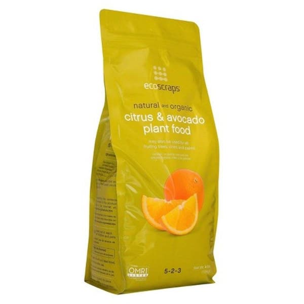 EcoScraps Natural and Organic 4 lb. Citrus and Avocado Plant Food