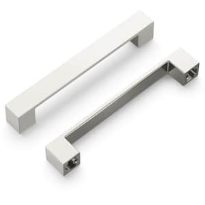 Heritage Designs 5-1/16 in. (128 mm) Center-to-Center Satin Nickel Drawer Bar Pull (10-Pack )