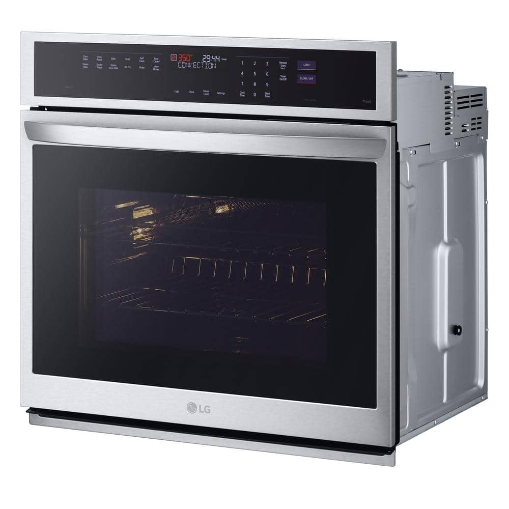 30-Inch Stainless Steel Smart Convection Wall Oven