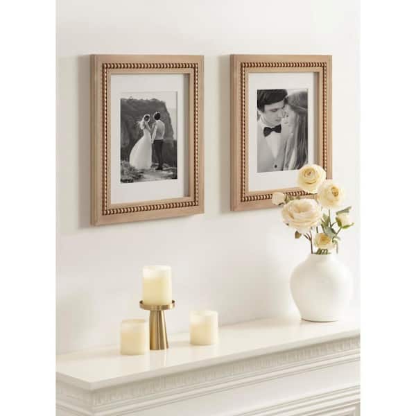 Kate and Laurel Sorel Natural 11 in. x 14 in. Wood Picture Frame