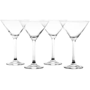 JoyJolt Olivia 9.2 oz. Clear Crystal Cocktail Martini Glass (Set of 4)  MC202127 - The Home Depot