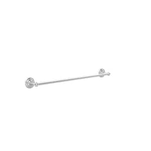 Que New Collection 30 in. Back to Back Shower Door Towel Bar in Polished Chrome