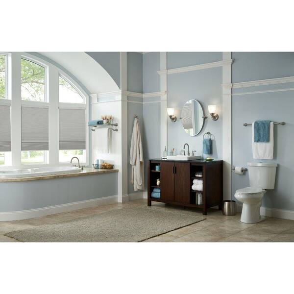 MOEN Banbury 5-Spray 4 In. Single Wall Mount Fixed Shower Head In Spot Resist Brushed Nickel 23045srn - View #9