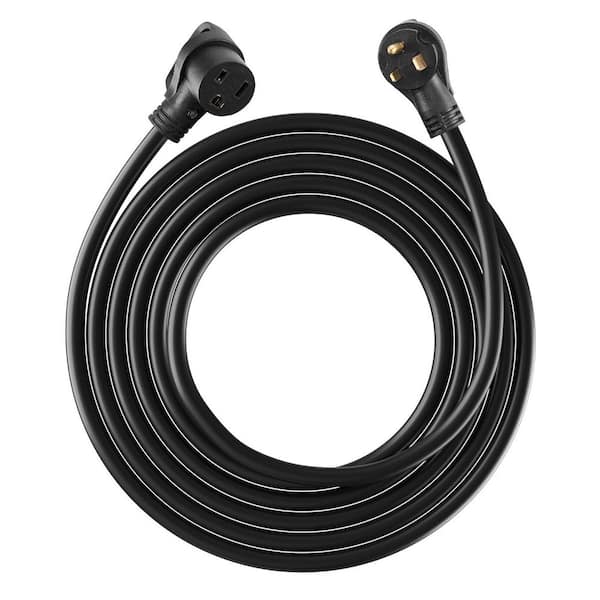 Generator Extension Cord, 50 ft. 50-Amp 250V 12500W Power Cable, NEMA 6-50R NEMA 6-50P, 8AWG Generator Extension Cord