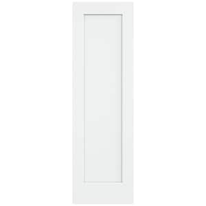 24 in. x 80 in. Madison White Painted Smooth Solid Core Molded Composite MDF Interior Door Slab