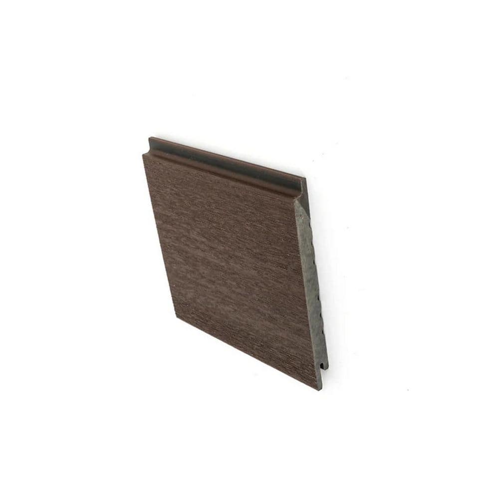 5.5 in. x 101.5 in. All-Weather Composite Siding Board in Rosewood Color (Set of 3pc) price history on PriceWatchPro