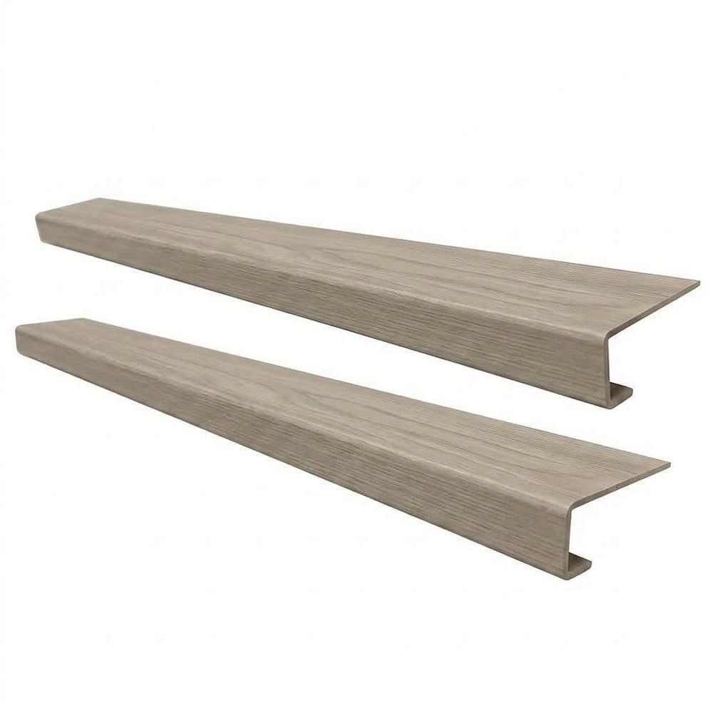 Spring Park Oak Stair Tread Molding Square-Exact Match for Lifeproof Floor, 2-Pieces, 46 in. x 6.25 in. x 7 mm T price history on PriceWatchPro