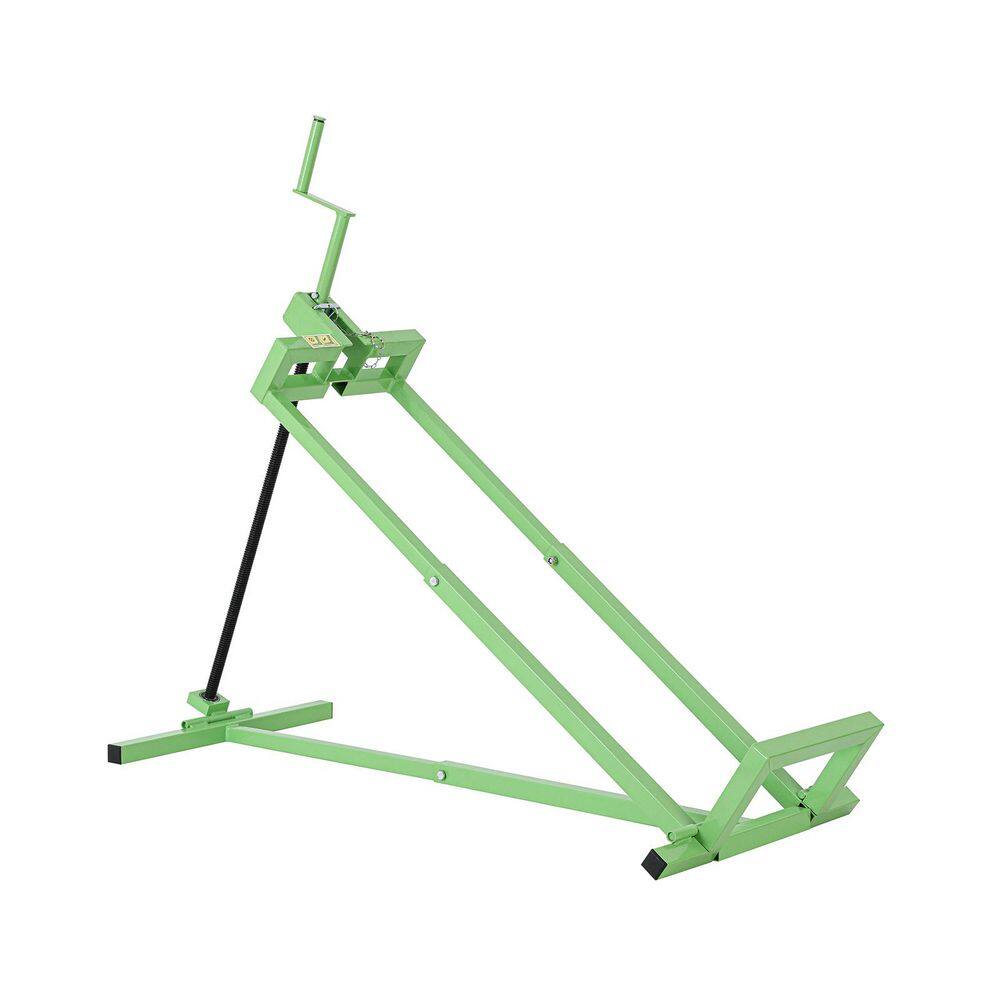 Lawn Mower Lift for Riding Tractors, 800 lbs. Capacity Lawn Tractor Lifter, Cleaning Aid, 45° Tilt Adjustable, Green price history on PriceWatchPro