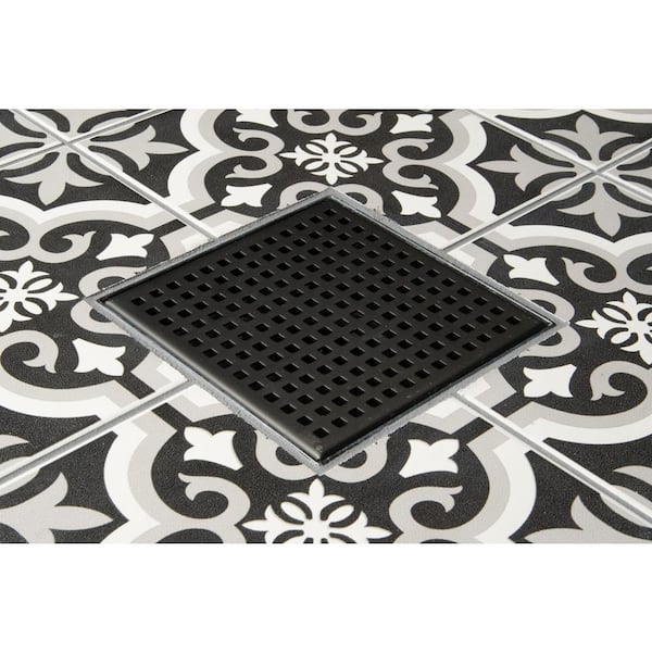 Square Drain Tile-in Grate Oatey 6 in x 6 in 