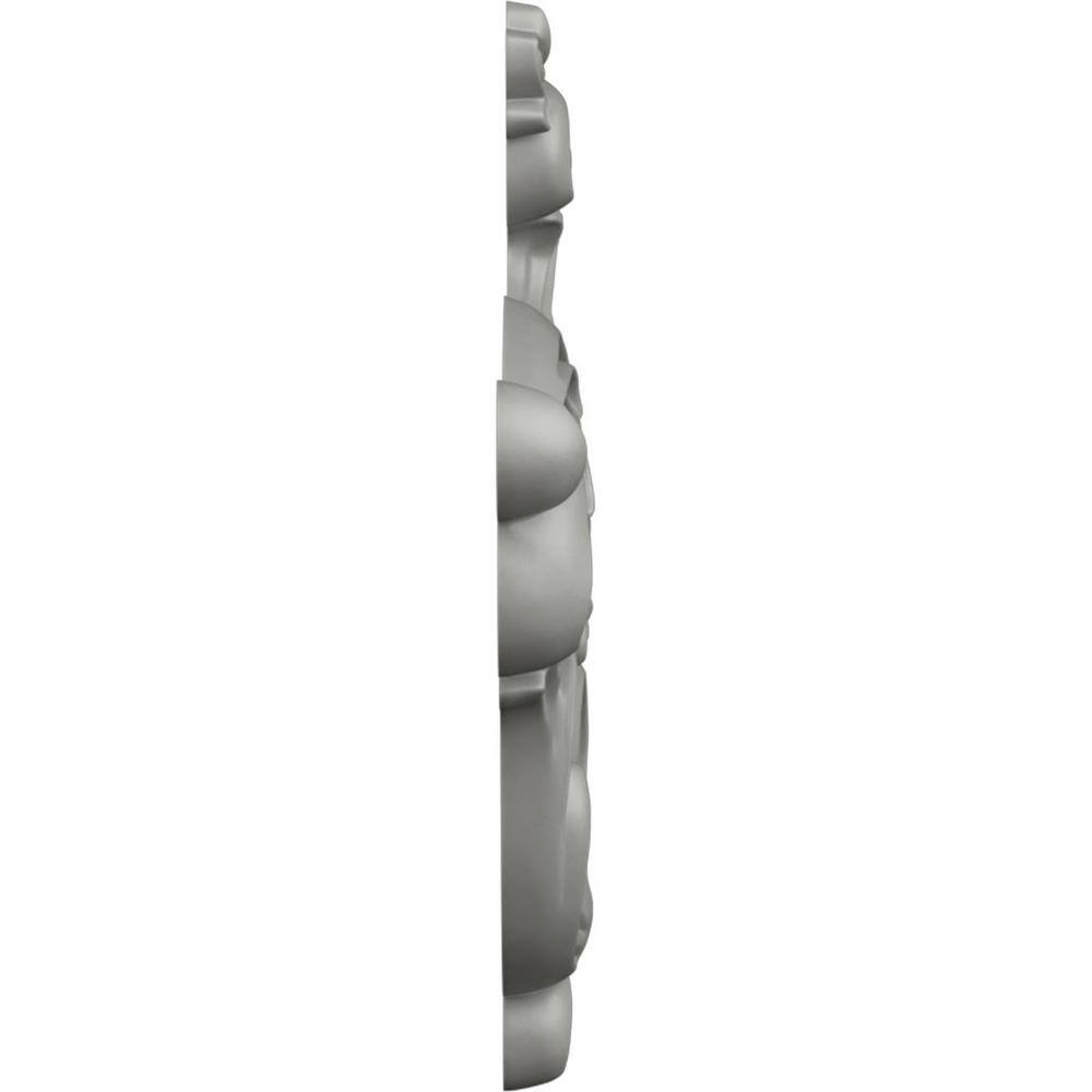 Gray Polyurethane Decorative Right Onlay Accent Piece