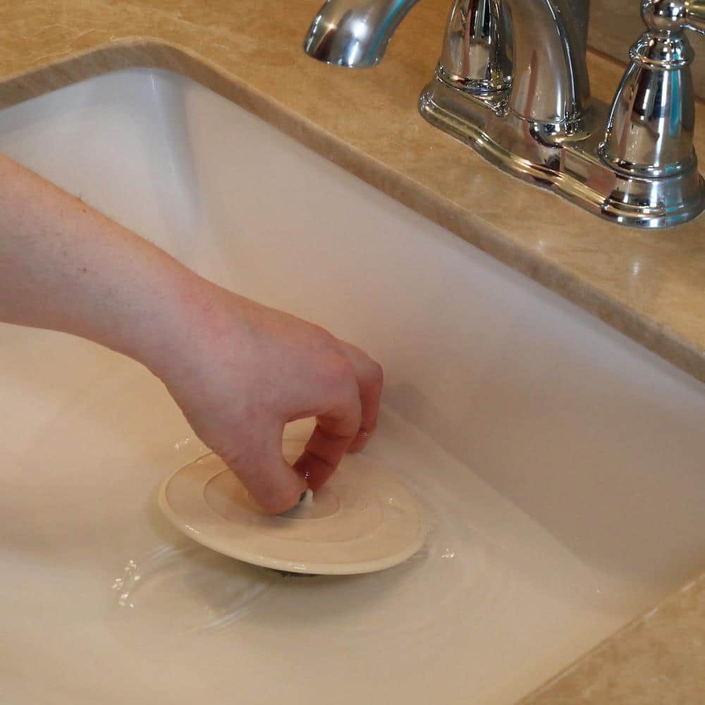 Danco 5" White Rubber Flat Suction Sink Stopper
