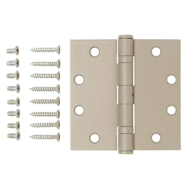 Universal Hardware 4.5 in. x 4.5 in. Ball Bearing Door Hinge, Prime Coat