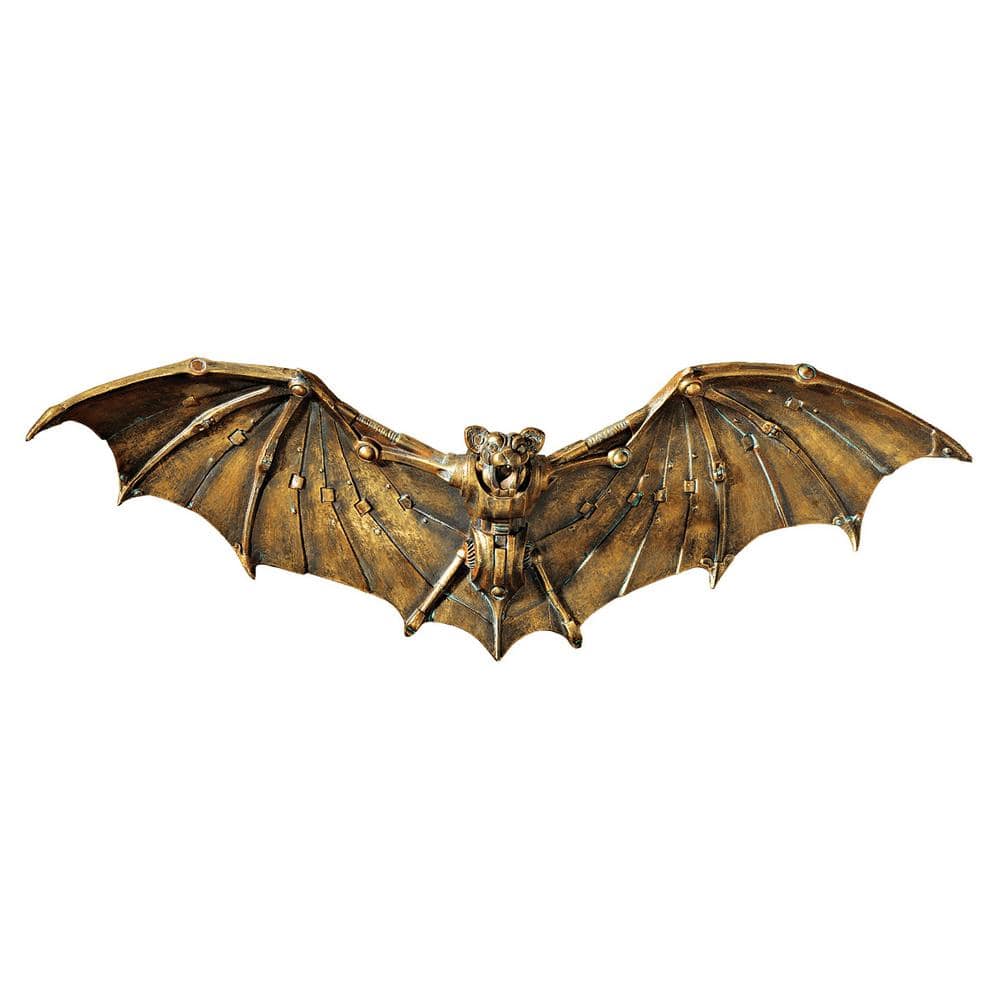Design Toscano Cyber Bat Steampunk Novelty Wall Sculpture