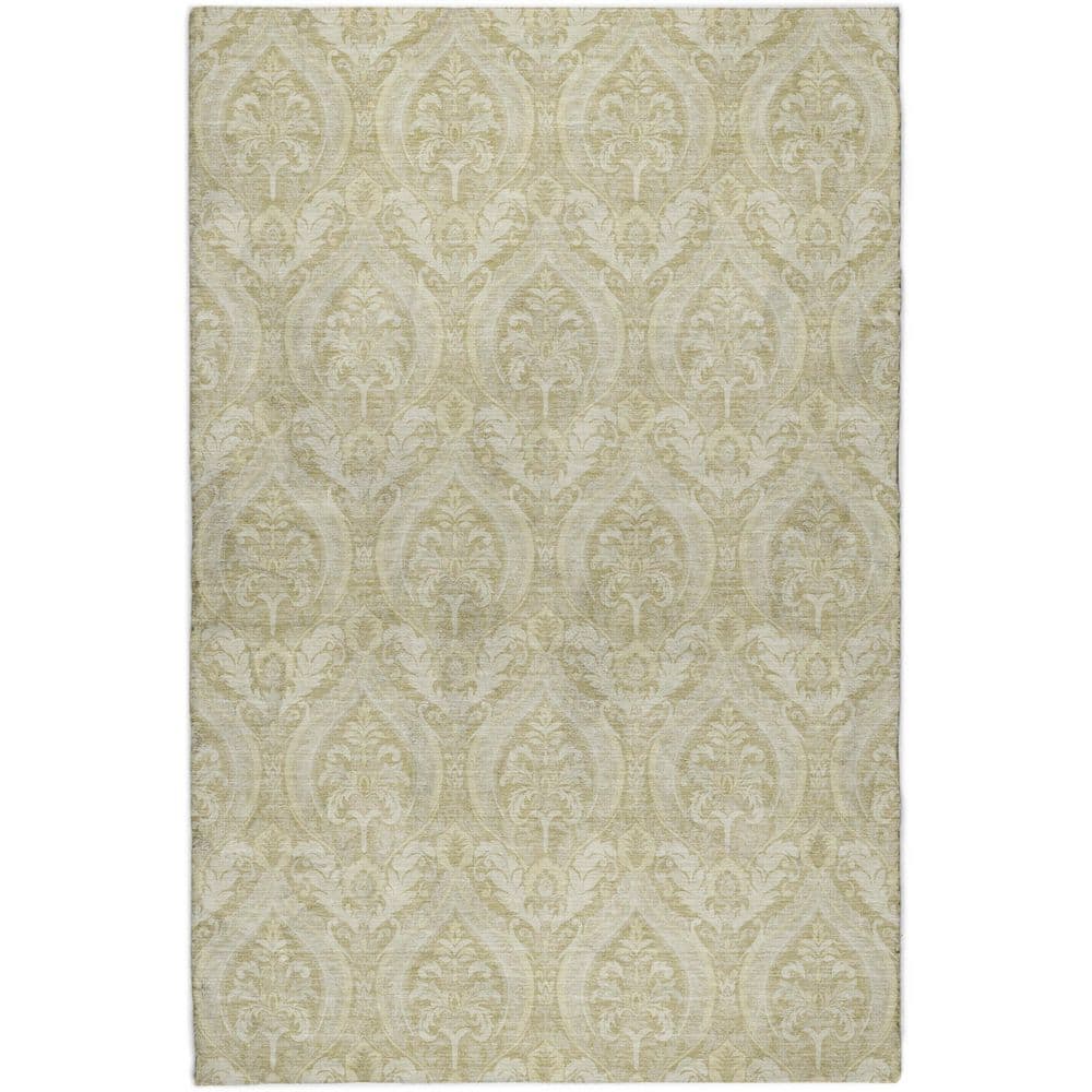 Dream Shag Premium Machine Washable Abstract ADS572 Beige 3 ft. x 5 ft. Area Rug price history on PriceWatchPro