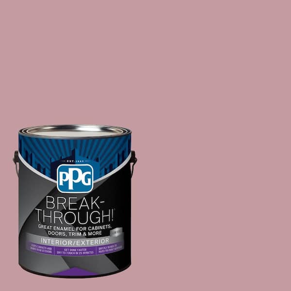 1 gal. PPG18-06 Mexicali Rose Satin Door, Trim & Cabinet Paint