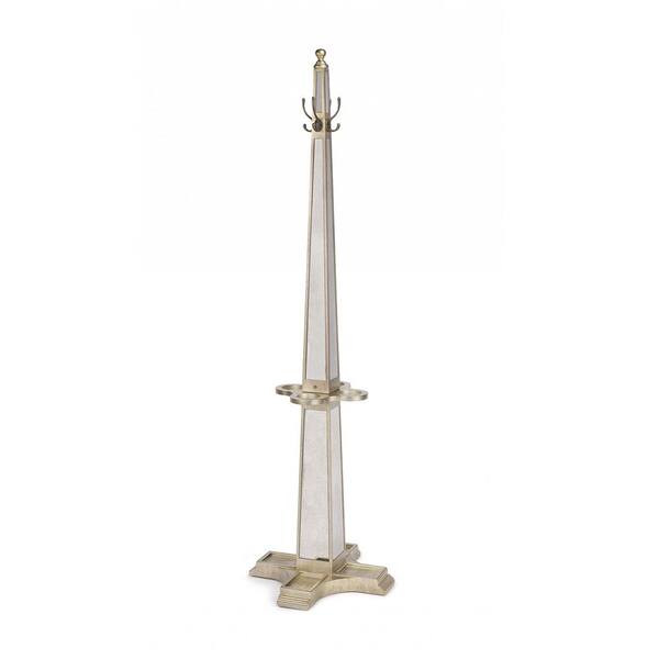 HomeRoots Amelia Silver Freestanding Coat Rack