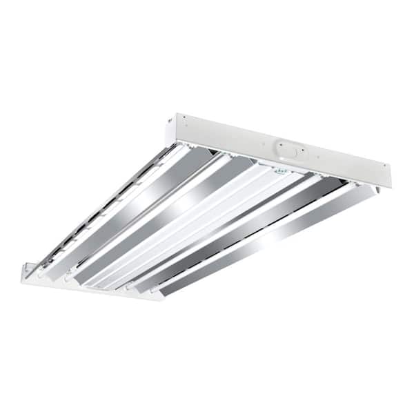 Metalux 4 Light 2 Ft X White, How To Replace A 4 Ft Fluorescent Light Fixture