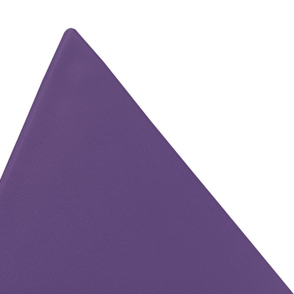 Vibrant Purple Triangular Versatile Side Table