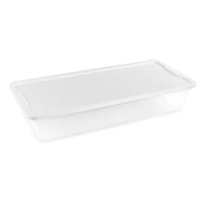 41 Qt. Under Bed Clear Storage Box (6-Pack)