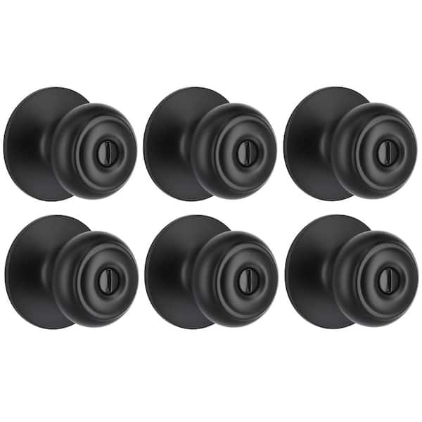 Hartford Satin Nickel Hall/ Closet Door Knob Contractor Pack (6-Piece)