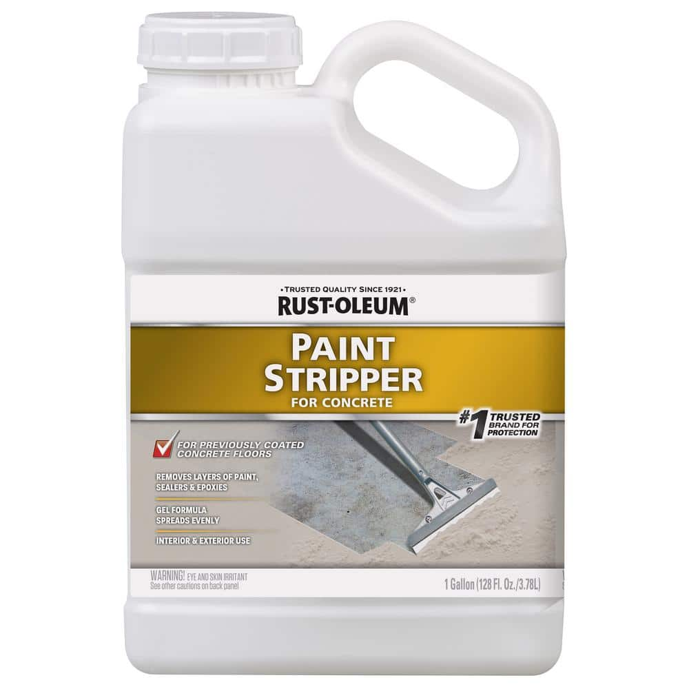 Rust-Oleum 1 gal. Paint Stripper for Concrete 310984 - The Home Depot