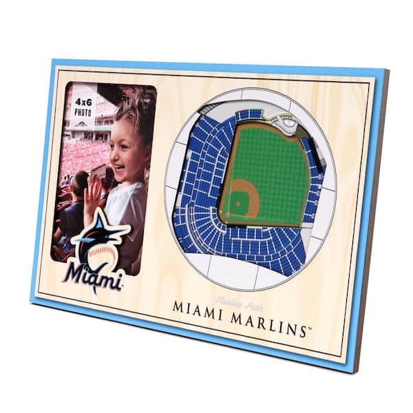 MLB Miami Marlins 3D StadiumView Picture Frame - Marlins Park