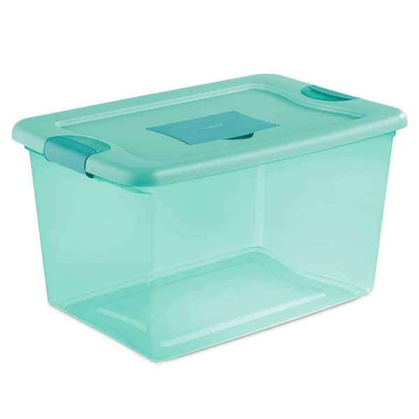 Sterilite 64 Qt. Fresh Scent Stackable Plastic Storage Box Container  (18-Pack) 18 x 15077Y06 - The Home Depot