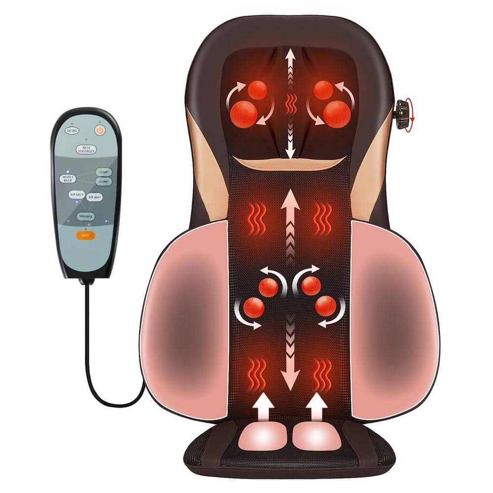 HoMedics 3D Shiatsu Body Massager with Heat SP-104HJ - The Home Depot