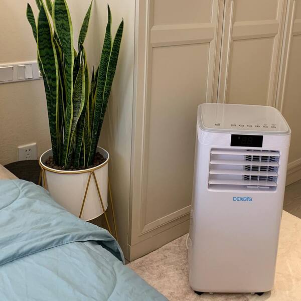 Basics Portable air conditioner with dehumidifier, 8,000 BTU/h,  energy efficiency class A : : Home & Kitchen