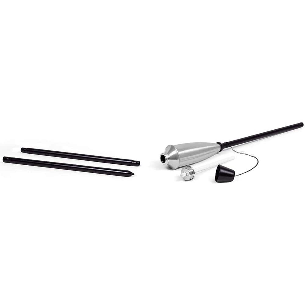 59.5'' Metal Garden Torch (Set of 4)