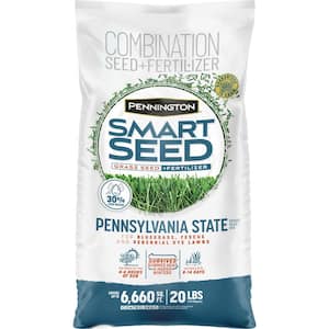 Smart Seed Pennsylvania 20 lb. 6,660 sq. ft. Grass Seed and Lawn Fertilizer