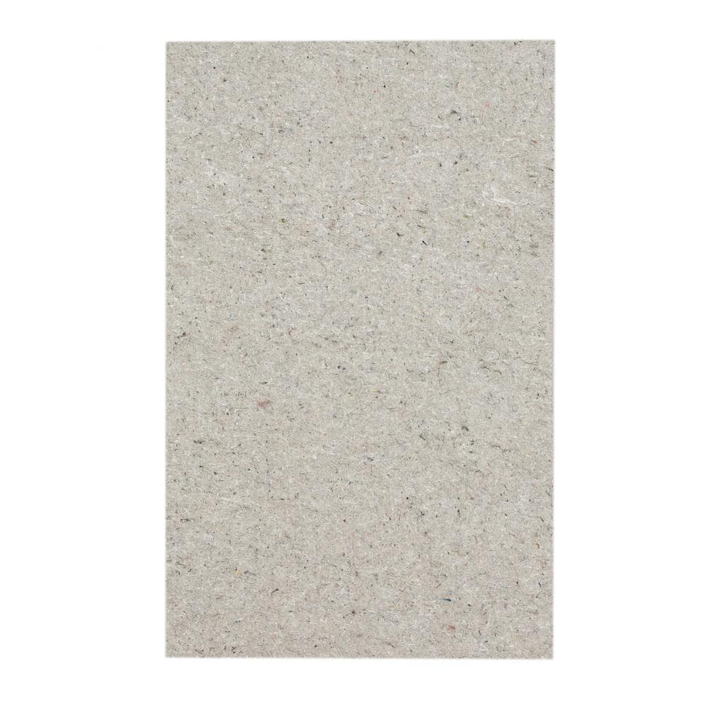 Gray Felt and Latex 18" x 12" Rug Pad