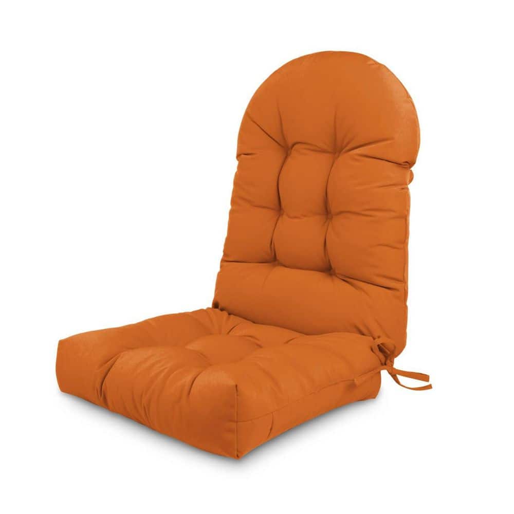 19 in. x 44 in. Outdoor Adirondack Chair Cushion Orange HPF9FD57L4