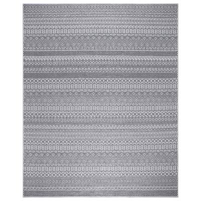 Rhapsody Gray 8 ft. x 10 ft. Indoor/Outdoor Area Rug