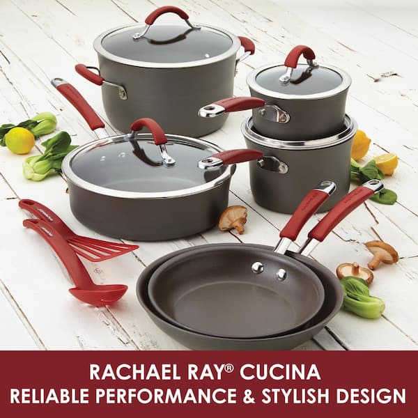 Rachael Ray® 14-Piece Nonstick Cookware Set