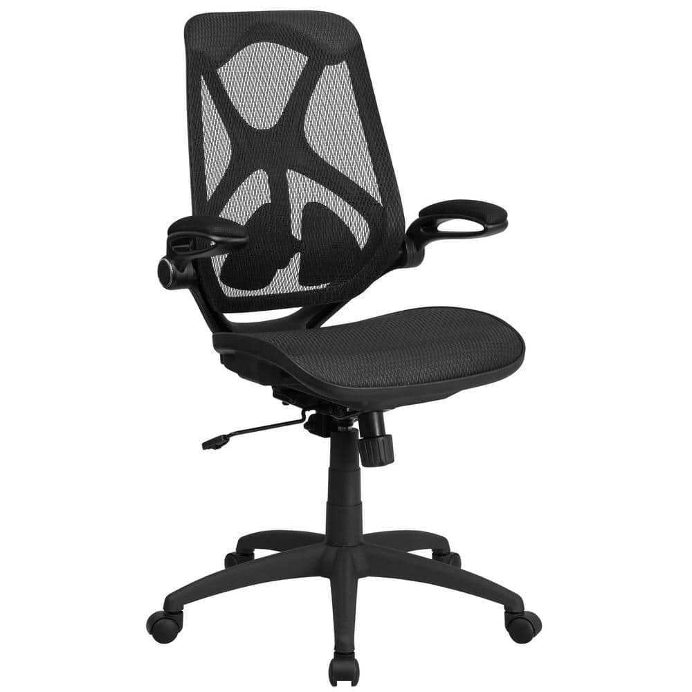 Carnegy Avenue Mesh Swivel Office Chair in Black CGA-HL-179284-BL-HD ...